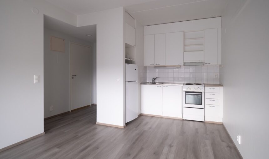 Ratapiha kaksio keittiö