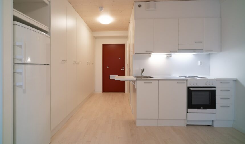 Picture of studio apartment kitchen