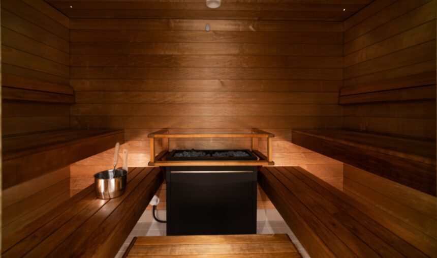 Common sauna space